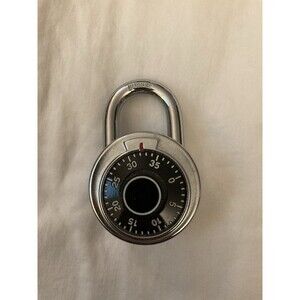 Unbranded Single Dial 3 Digit Combination Padlock